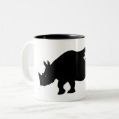 Rhino-Tasse Zweifarbige Tasse (Vorderseite Links)