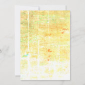 Rhino Tree Silhouette Einladung (Rückseite)