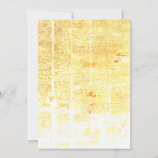 Rhino Tree Silhouette Einladung (Rückseite)