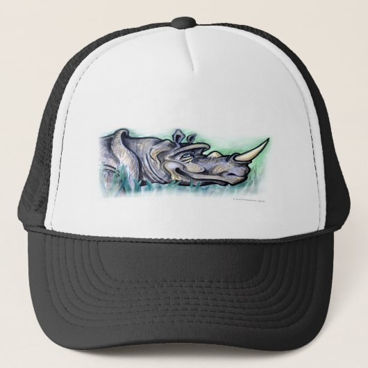 Rhino Truckerkappe (Vorderseite)