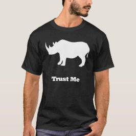 Rhino Trust Me white T-Shirt