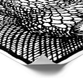 Rhino von Albrecht Durer Poster (Ecke)