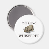 Rhino Whisperer Magnet (Vorderseite/Rückseite)