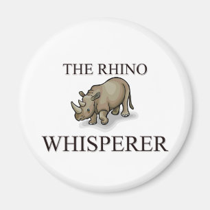 Rhino Whisperer Magnet
