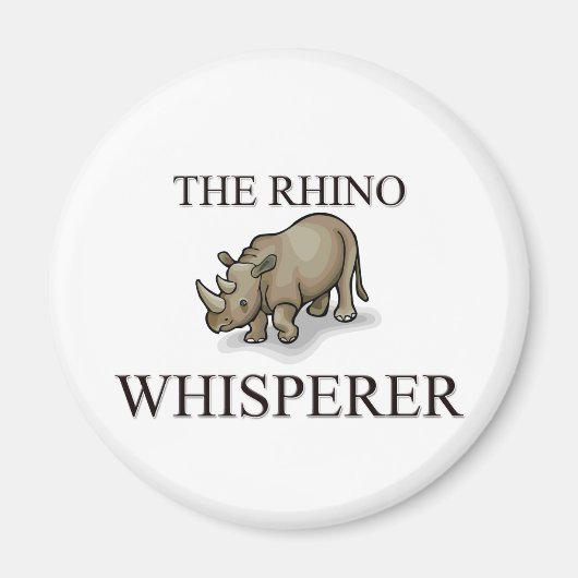 Rhino Whisperer Magnet (Vorne)