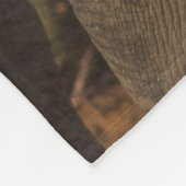 RHINO WILD TIERE FLEECEDECKE (Ecke)