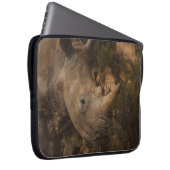 RHINO WILD TIERE LAPTOPSCHUTZHÜLLE (Vorne Rechts)