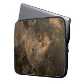 RHINO WILD TIERE LAPTOPSCHUTZHÜLLE (Vorderseite Links)