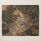 RHINO WILD TIERE SHERPADECKE (Vorderseite (Horizontal))