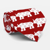 Rhino, zeichnend Afrikaner Krawatte (Gerollt)