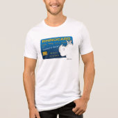 RHINOCARD: INSTINCT TO CHARGE by Sandra Boynton Tri-Blend Shirt (Vorderseite)