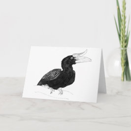 Rhinoceres Hornbill von Odin Karte