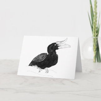 Rhinoceres Hornbill von Odin Karte