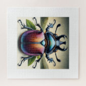 Rhinoceros Beetle 050824IREF208 - Watercolor Puzzle (Horizontal)