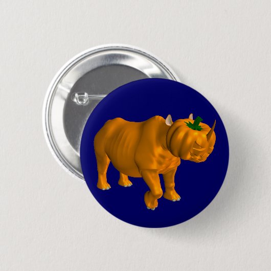 Rhinoceros Button (Vorne & Hinten)