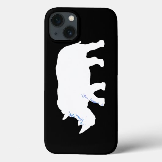 Rhinoceros Case-Mate iPhone Hülle (Rückseite)
