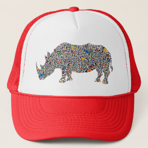 Rhinoceros-Cheetah Truckerkappe