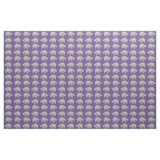 Rhinoceros Fabric Stoff (Yard (91,4 cm))