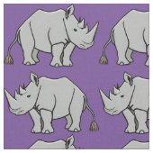 Rhinoceros Fabric Stoff (Nahaufnahme)