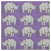 Rhinoceros Fabric Stoff (Muster)