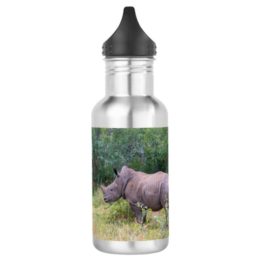 Rhinoceros Familienwasserflasche Edelstahlflasche (Links)