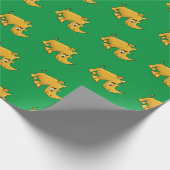 Rhinoceros Geschenkpapier (Ecke)