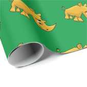 Rhinoceros Geschenkpapier (Rolleneckpunkt)