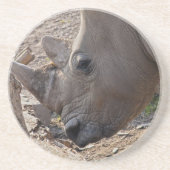 Rhinoceros Getränkeuntersetzer (Vorne)