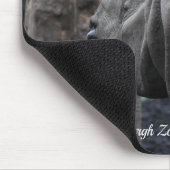 Rhinoceros, großartigere Rhinozeros im Zoo von Edi Mousepad (Ecke)
