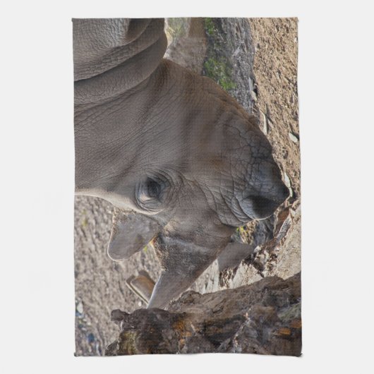 Rhinoceros Handtuch (Vertikal)