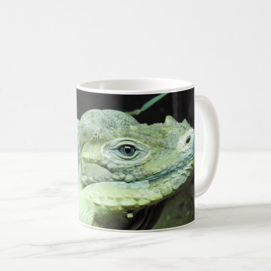 Rhinoceros Iguana Kaffeetasse (VorderseiteRechts)