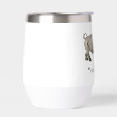 Rhinoceros Illustration Rhino Benutzerdefinierte M (Links)