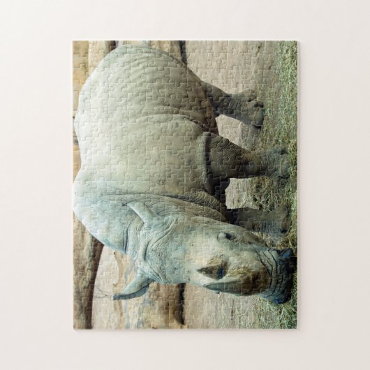 Rhinoceros Jigsaw puzzle (Vertikal)