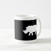Rhinoceros Kaffeetasse (VorderseiteRechts)