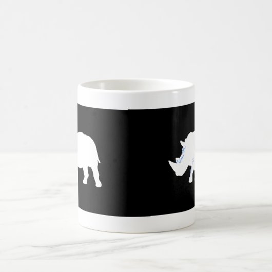 Rhinoceros Kaffeetasse (Mittel)