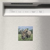 Rhinoceros | Kenia Magnet (In Situ (Geschirrspüler))