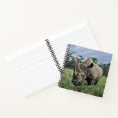 Rhinoceros | Kenia Notizblock (Innenseite)