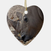 Rhinoceros Keramikornament (Rechts)