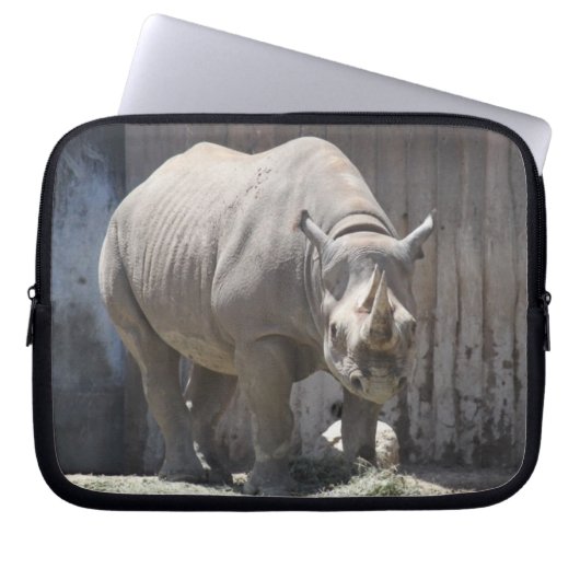 Rhinoceros Laptopschutzhülle (Vorderseite)