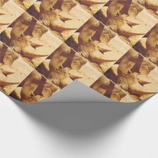 Rhinoceros-Liebe Geschenkpapier (Ecke)