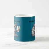 Rhinoceros-Lieben lesen Kaffeetasse (Mittel)