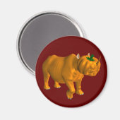 Rhinoceros Magnet (Vorderseite/Rückseite)