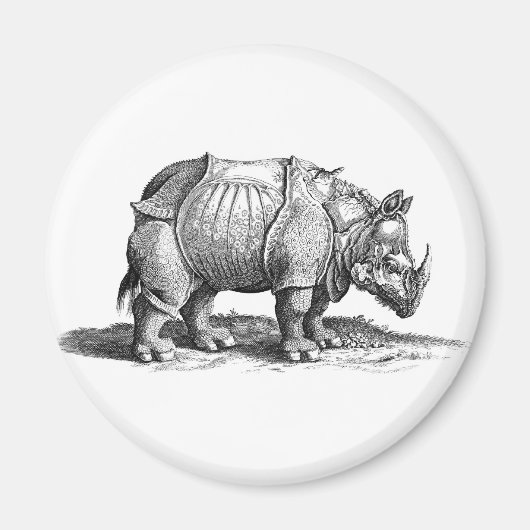 Rhinoceros Magnet (Vorne)