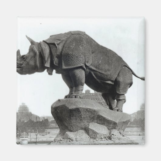 Rhinoceros Magnet (Vorne)