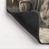 Rhinoceros Mousepad (Ecke)