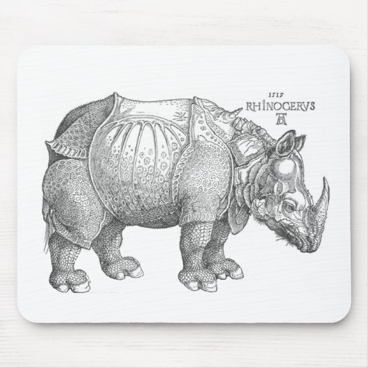 Rhinoceros Mousepad (Vorne)