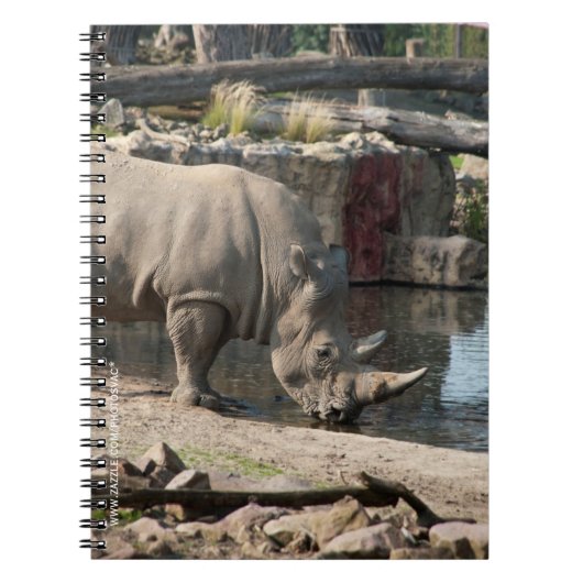 Rhinoceros Notizblock (Vorderseite)