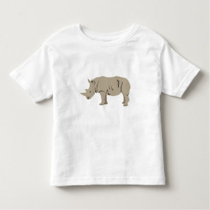 Rhinoceros Rhino Illustration Kleinkind T-shirt
