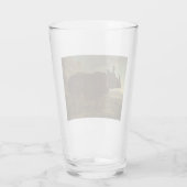 Rhinoceros (Rhino) (Wild Animal) (von J.B. Oudry) Glas (Rückseite)