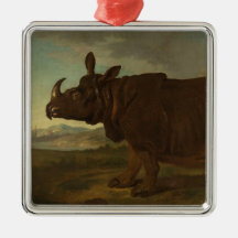 Rhinoceros (Rhino) (Wild Animal) (von J.B. Oudry)